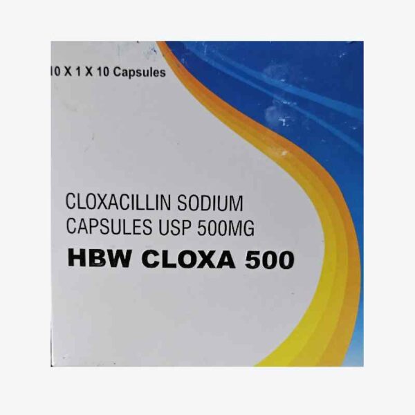 Cloxacillin Sodium Capsules USP 500mg